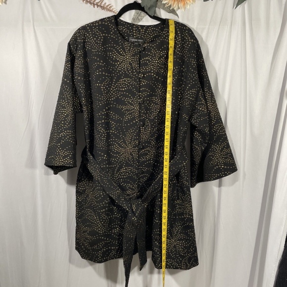 NEW $388 Tadashi Shoji [ XL ] Pollux‎ Droplet Oversized Jacquard Coat - Picture 8 of 16